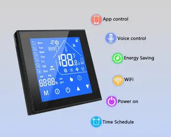 Умный термостат eWeLink WiFi для отопления Газовый водонагреватель Электрический регулятор температуры пола Alexa Google Tuya Smart Life