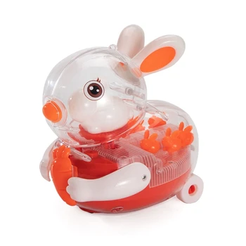 Фонарики-кролики с красочным светом и музыкой в подарок Детский электромобиль