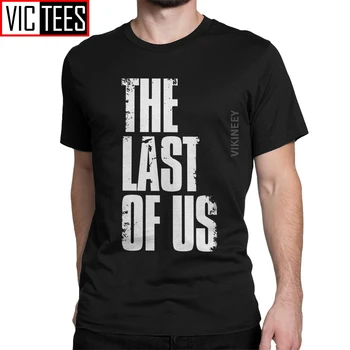 Футболка The Last Of Us Мужская хлопковая футболка с круглым вырезом Ellie Fireflies Joel Tlou Video Game Новое поступление