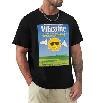 Футболка Vibealite Rave Flyer, Короткая футболка, футболка оверсайз, летние топы, спортивные рубашки, мужские