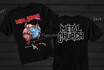 Футболка хэви-метал группы Metal Church Hanging In The Balance _ Размеры футболок: от S до 6Xl