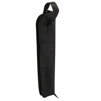 Черная ножная палочка из ткани Оксфорд, барабанная палочка, киянка, держатель для сумки, чехол для переноски с удобным ремешком