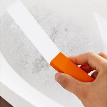 Чистящий ластик из нержавеющей стали для удаления накипи на бытовой кухне, Многофункциональная чистка и протирание крана в ванной комнате