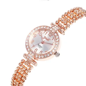 Элегантные Женские часы Модные Цифровые Кварцевые Наручные Часы-Браслет Женские Модели Часов Montres Femmes Reloj Para Mujeres
