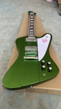Электрогитара Firebird, рок-металлическая гитара, высококачественная бревенчатая Цветная Горячая распродажа, Бесплатная доставка
